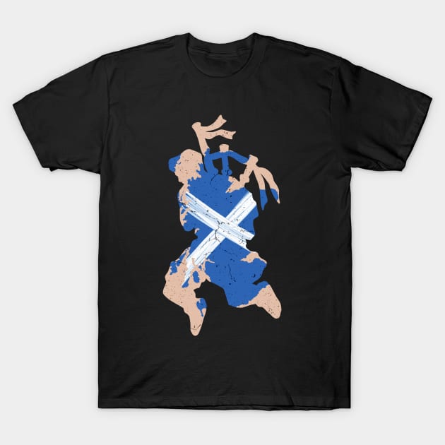 SCOTLAND BAGPIPER T-Shirt by Tee Trends